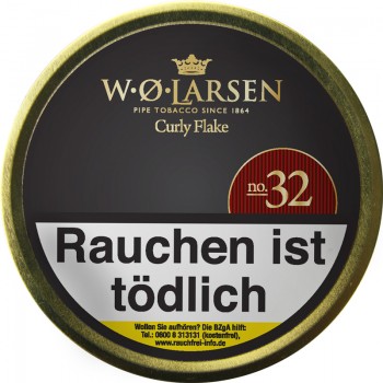 Pfeifentabak W.O. Larsen Curly Flake N° 32