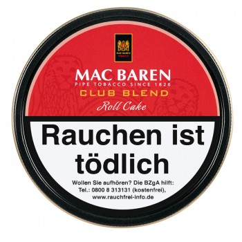 Pfeifentabak Mac Baren Club Blend