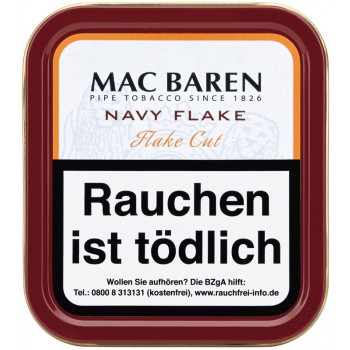 Pfeifentabak Mac Baren Navy Flake