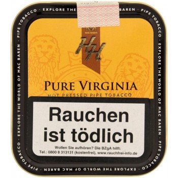 Pfeifentabak Mac Baren HH Pure Virginia