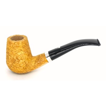 Pfeife Mastro Geppetto Bent Rusticato Naturale
