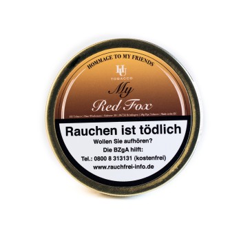 Pfeifentabak HU Tobacco My Red Fox