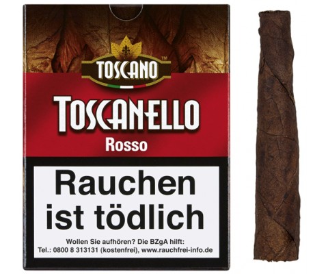 Zigarillos Toscano Toscanello Rosso 