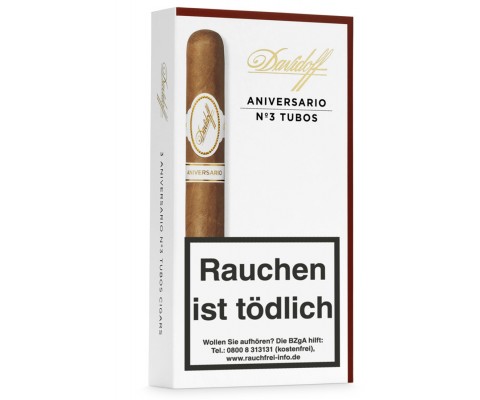 Zigarren Davidoff Aniversario N° 3 Tubos