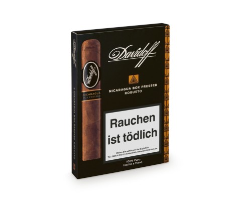 Zigarren Davidoff Nicaragua Robusto Box Pressed