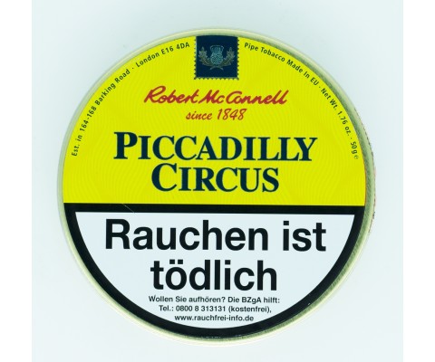 Pfeifentabak Robert McConnell Picadilly Circus (angelehnt an Dunhill London Mixture)