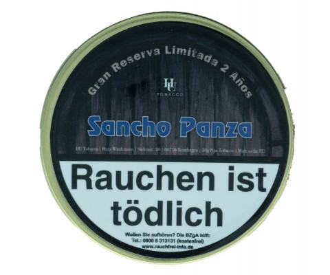 Pfeifentabak HU Tobacco Sancho Panza