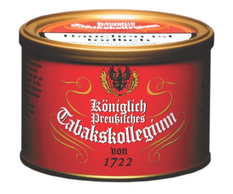 Pfeifentabak Königlich Preußisches Tabakskollegium 1722 rot