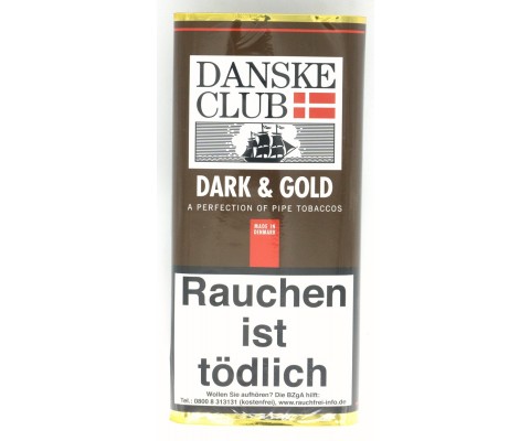 Pfeifentabak Danske Club Dark & Gold
