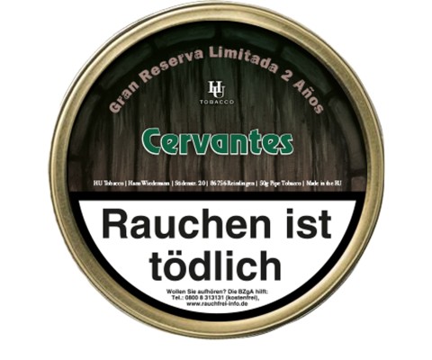 Pfeifentabak HU Tobacco Cervantes