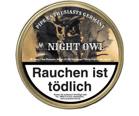 Pfeifentabak HU Tobacco Night Owl
