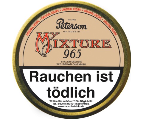Pfeifentabak Peterson My Mixture 965