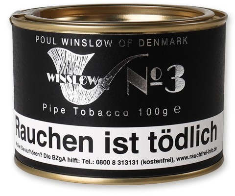 Pfeifentabak Poul Winslow N° 3