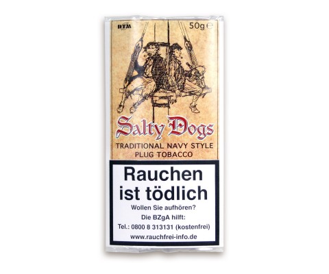 Pfeifentabak Salty Dogs Plug Tobacco