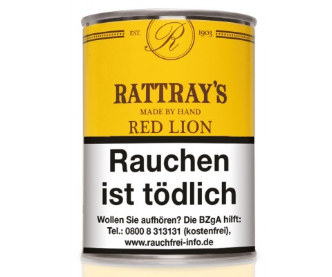 Pfeifentabak Rattrays Red Lion