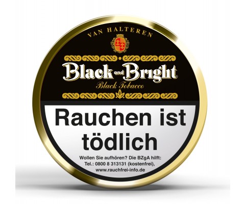 Pfeifentabak Van Halteren Black and Bright