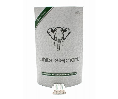 Meerschaumfilter White Elephant 9mm 250 Stk.
